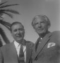 Eileen Agar, ‘Photograph of Joseph Bard with Antonio Ruiz at Sitio Litre, Puerto de la Cruz, Tenerife’ 1952–6
