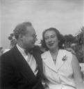 Eileen Agar, ‘Photograph of Eduardo and Maud Westerdahl’ 1952–6