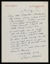 Sir Jacob Epstein, recipient: S Samuels, ‘Letter from Jacob Epstein to Mr S. Samuels’ 18 July [1941]