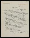 Sir Jacob Epstein, recipient: S Samuels, ‘Letter from Jacob Epstein to Mr S. Samuels’ 2 October [1941]