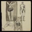 Keith Vaughan, ‘Four drawings of figures ’ [1943–6]