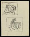 Keith Vaughan, ‘Two drawings of head and shoulders’ [1948]