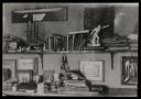 Anonymous, ‘Photograph of shelves in Henry Scott Tuke’s large studio at Swanpool’ [c.1924–9]
