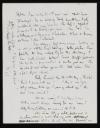 Walter Richard Sickert, recipient: Ethel Sands, ‘Incomplete letter from Walter Sickert to Ethel Sands, addressed 26 Red Lion Square, London’ [c.1915]
