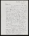 Walter Richard Sickert, recipient: Anna Hope Hudson, ‘Letter from Walter Sickert to Nan Hudson, addressed 26 Red Lion Square, London’ [c.1914–15]