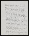 Walter Richard Sickert, recipient: Ethel Sands, ‘Letter from Walter Sickert to Ethel Sands’ [c.December 1914–15]