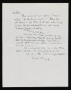 Walter Richard Sickert, recipient: Ethel Sands, ‘Letter from Walter Sickert to Ethel Sands’ [c.1914]