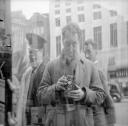 Nigel Henderson, ‘Photograph of Nigel Henderson’s reflection in a mirror’ [c.1950]