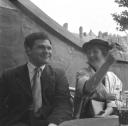 Nigel Henderson, ‘Photograph of Eduardo Paolozzi and Freda Elliot on their wedding day’ 7 July 1951