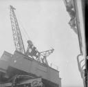 Nigel Henderson, ‘Photograph of a crane in a dockyard’ [1949–54]