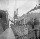 Nigel Henderson, ‘Photograph of a docked ship’ [1949–54]
