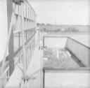 Nigel Henderson, ‘Photograph showing the construction of Hunstanton Secondary Modern School, Norfolk’ [c.1953]