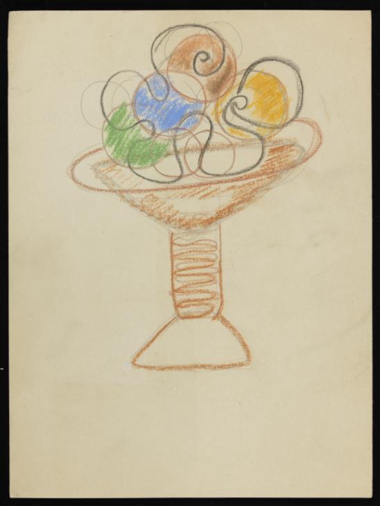 'Abstract drawing of a fruit bowl', Eileen Agar – Tate Archive | Tate