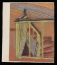 Ithell Colquhoun, ‘Watercolour showing the banister at the top of a staircase’ [c.1927–30]