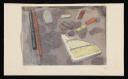 Ithell Colquhoun, ‘Watercolour showing artists’ materials’ [c.1927–30]