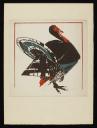 Ithell Colquhoun, ‘Coloured test print for turkey design’ [c.1926]