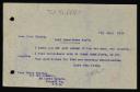 George Gatey & Son Solicitors (Windermere, UK), recipient: Edith “Wanty” Thomas, ‘Letter from [Geo. Gatey & Son] to Edith Thomas in response to her  letter dated 4 Jan 1949’ 7 January 1949
