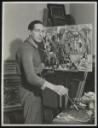 Unknown artist, ‘Photograph of Robert Medley painting’ 1948