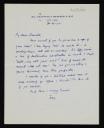 Antonia White, recipient: Ronald Moody, ‘Letter from Antonia White to Ronald Moody’ 30 October 1972