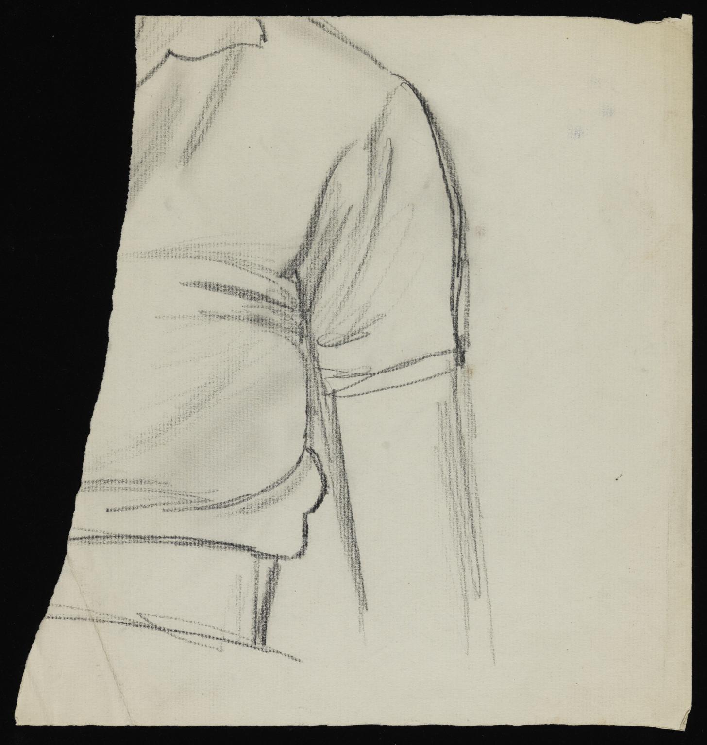 Sketch of woman torso stock vector. Illustration of outline - 17074768