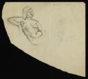 Bernard Meninsky, ‘Sketch of a reclining female nude’ 1935