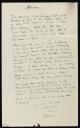 Kenneth Armitage, recipient: Joan Augusta Monro Moore, ‘Letter from Kenneth Armitage to Joan Moore’ [c.1953–5]