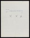 Kenneth Armitage, recipient: Joan Augusta Monro Moore, ‘Note from Kenneth Armitage to Joan Moore’ [1957]