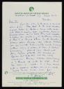 Kenneth Armitage, recipient: Joan Augusta Monro Moore, ‘Letter from Kenneth Armitage to Joan Moore, addressed Bristol Hotel, Berlin’ [January 1959] 