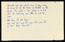 Kenneth Armitage, recipient: Joan Augusta Monro Moore, ‘Note from Kenneth Armitage to Joan Moore, addressed Catterick Camp, Yorkshire’ [1941]