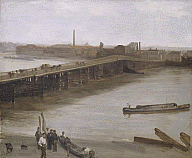 James McNeill Whistler, Brown and Silver: Old Battersea Bridge, 1859-63