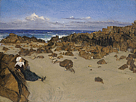 James McNeill Whistler, The Coast of Brittany (Alone with the Tide), 1861