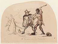 James McNeill Whistler, Mr. Frampton uses his Umbrella, c.1850-1