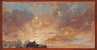 John Constable, A Vivid Sunset, 1820