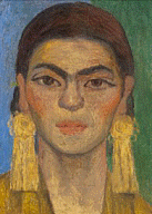 Diego Rivera, Retrato de Frida Kahlo, c. 1935