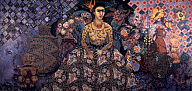 Miriam Schapiro, Conservatory (Portrait of Frida Kahlo), 1988