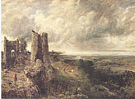 John Constable, Hadleigh Castle, The Mouth of the Thames – Morning after a Stormy Night, exhibited 1829