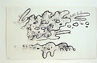 Mike Kelley, Garbage Drawing #5, 1988