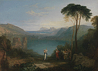 Joseph Mallord William Turner, Lake Avernus: Aeneas and the Cumaean Sibyl, 1814