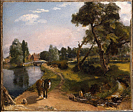 John Constable, Scene of Flatford Mill, 1814