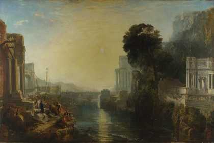 Joseph Mallord William Turner Dido building Carthage, or The Rise of the Carthaginian Empire 1815 © The National Gallery, London