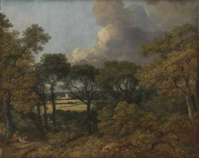 thomas gainsborough landscape in suffolk