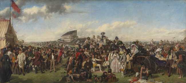 The Derby Day, William Powell Frith, 1856–8 Tate pic