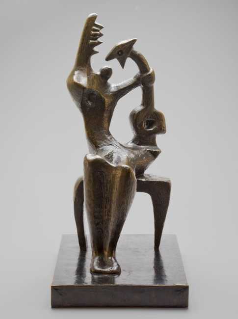 HENRY MOORE、Mother and Child Mother and Child', Henry Moore OM, CH, 1953, cast c.1954 | Tate