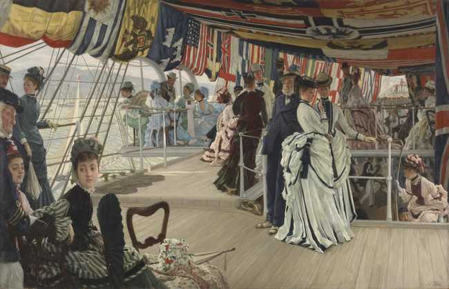 The Ball on Shipboard James Tissot c.1874 Tate