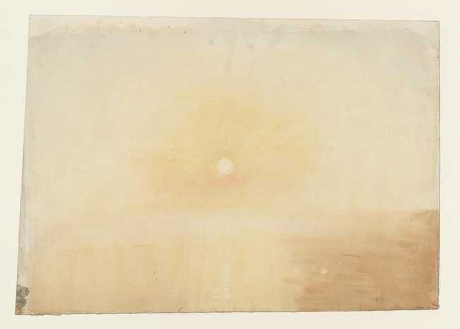 sun rising over the thames painting by turner