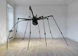 Louise Bourgeois: woven forms and spindly-legged spiders