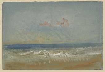 Beach, ?English Coast', Joseph Mallord William Turner, c.1830–45 