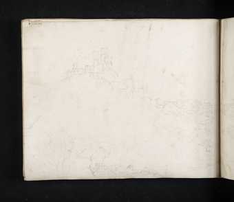 ‘Corfe Castle from the South-West’, Joseph Mallord William Turner, 1811 ...