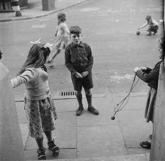 ‘Photograph of children playing in the street’, Nigel Henderson, [1949 ...