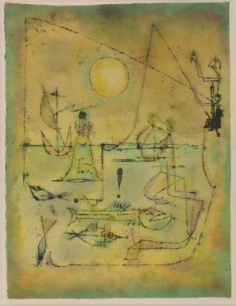 Drawing by Paul Klee: Highest-quality art reproduction